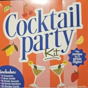 Cocktail Party Kit – Complete Hosting Game Set (21+)